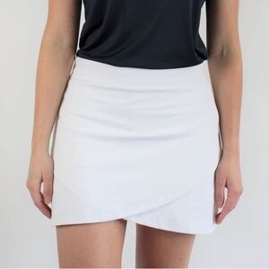 Nevis Golf Newbury Skirt in White
